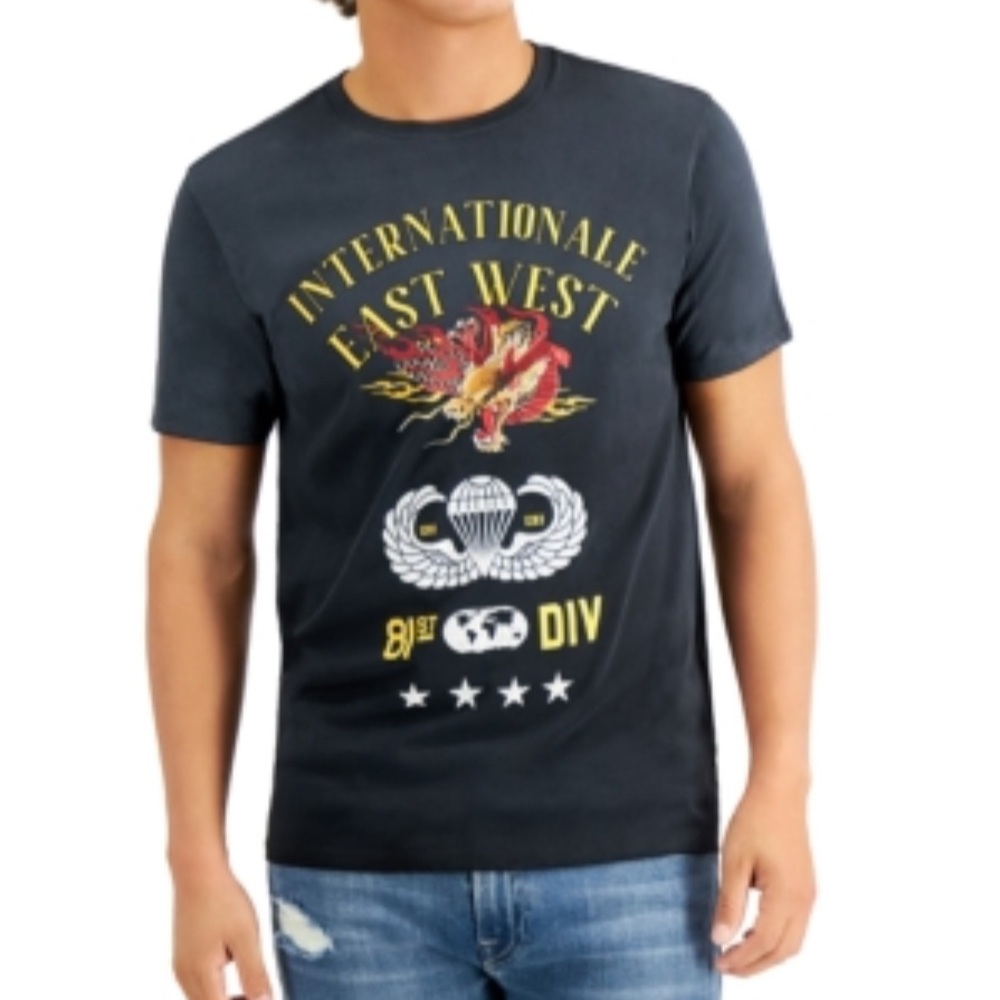 Guess Internationale Graphic T Shirt